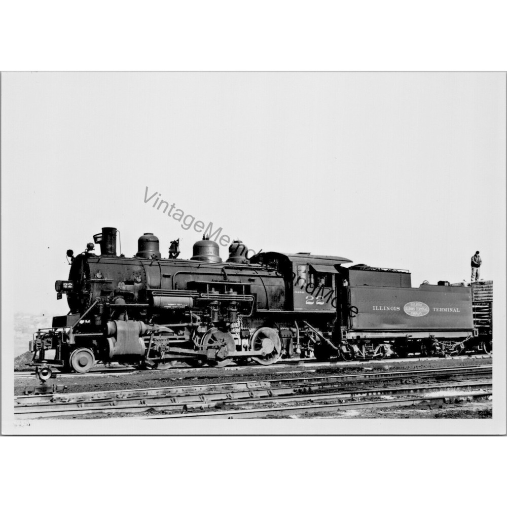VTG Illinois Terminal Company Railroad System 22 Steam Locomotive T2-34‎